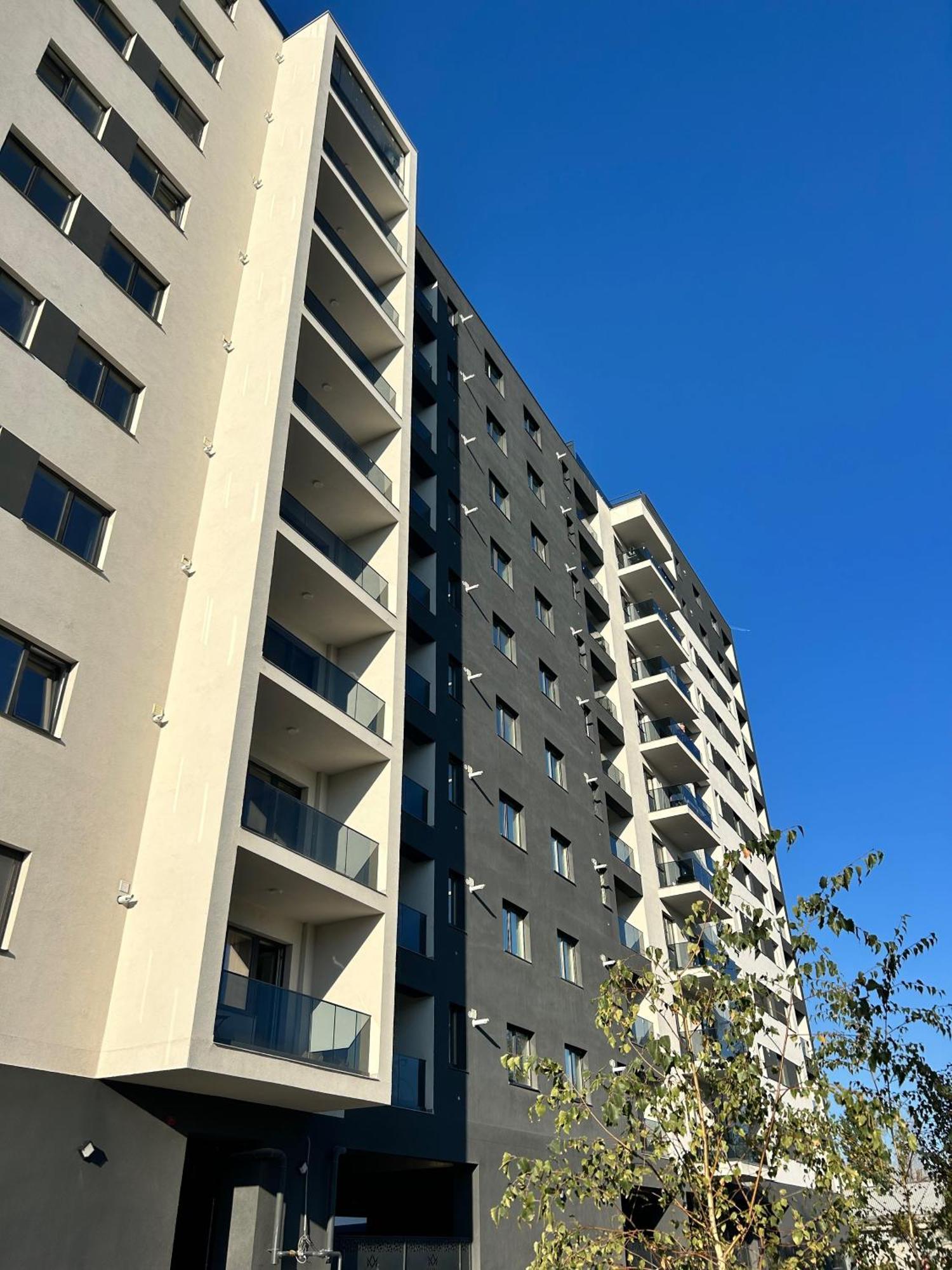The Cozy Flat - Modern, New, 2 Rooms Apartment, Parking Bukarest Kültér fotó